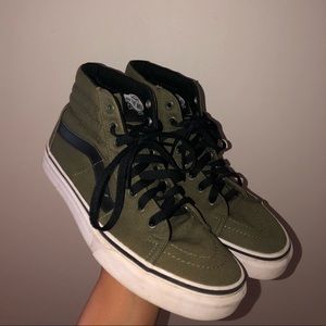 Green high top vans